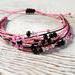 Wave Dammit Bracelet Pink